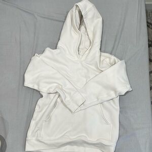 lululemon athletica White Pullover Hoodie